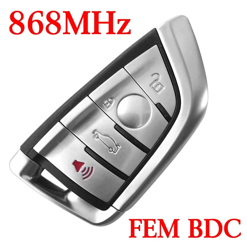 Smart Proximity ключ 868MHz ЗА BMW X5 X6, 2014 - 2018 г., FEM BDC EWS5
