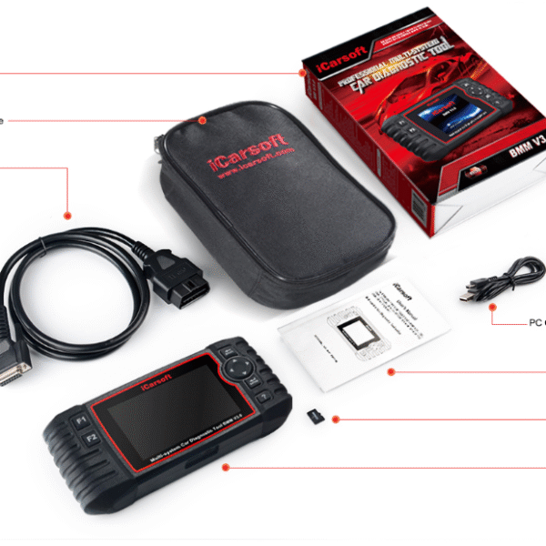 СКЕНЕР ЗА ДИАГНОСТИКА НА BMW/MINI -  BMM V3.0, iCarsoft