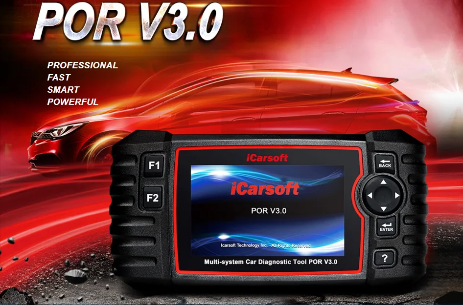 POR V3.0 - скенер за автодиагностика на Порше, iCarsoft POR V3.0 - скенер за автодиагностика на Порше, iCarsoft
